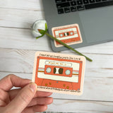 Psalm 95:1 Sticker | Old school cassette decal