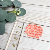 Give thanks to the Lord | Christian gift | Bible verse decal