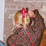 Ruby XL Velvet Claw Clip