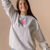 Jesus Over Everything Pullover - Ash Grey