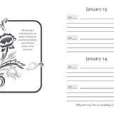 One Verse a Day (Prayer Journal) : A Two-Year Memory Book of