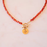 Natural Stone Beaded Savior Necklace