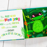 Never Touch God’s Colorful Creations (Tactile Book Ages 0+)