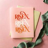 Risen Risen Risen Card