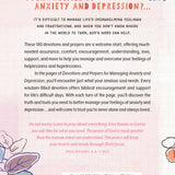 Devotions & Prayers Managing Anxiety & Depression -teen girl