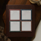 Floral Border Sticky Notes Set