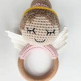 Guardian Angel Rattle (Girl)