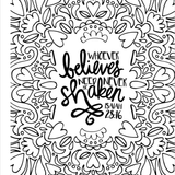 Beauty in the Bible 2: A Christian Coloring Book
