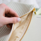 Made New Pencil Pouch | Green Stripe