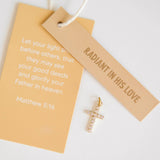 Radiant Cross Charm